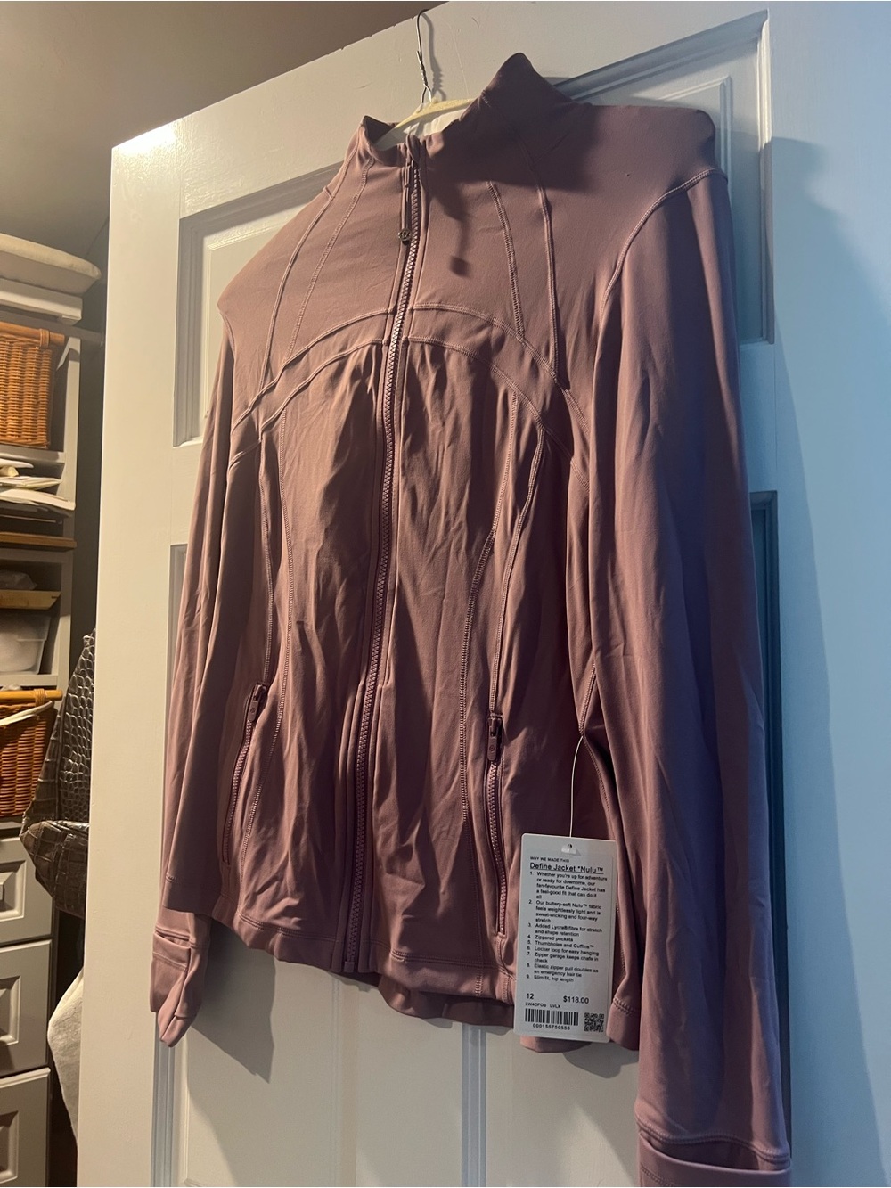 lululemon athletica Lavender Lux Zip-Up Utility Jacket